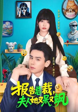 报告总裁，夫人她又呆又飒 海报