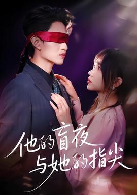 他的盲夜与她的指尖 海报