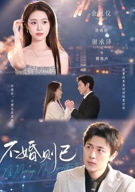 不婚则已 海报