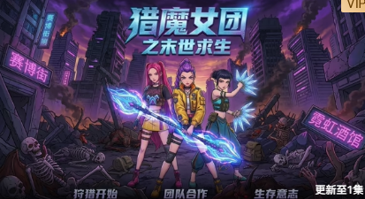 猎魔女团之末世求生 海报