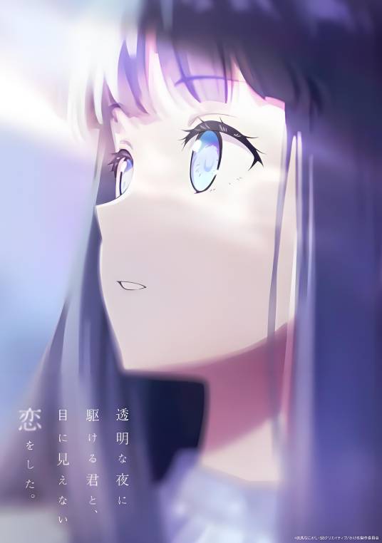 与奔驰于透明之夜的你，谈一场看不见的恋爱。 海报